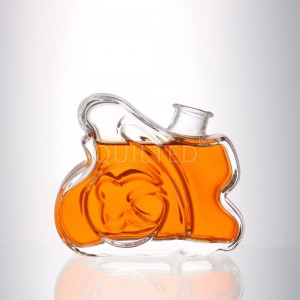 China 200 ml Rabbit shape liquor glass gin bottle Manufacturer and Company | QLT