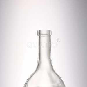 China Unique shape 500 ml clear liquor glass tequila bottle Manufacturer and Company | QLT