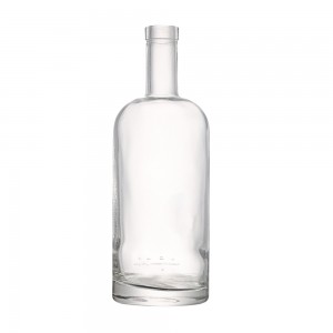 China custom 700 ml round shape liquor bottle Manufacturer and Company | QLT