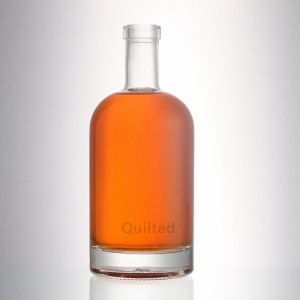 China 500 ml clear liquor vodka glass bottle with cork Manufacturer and Company | QLT