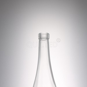 China China Design 500 ml clear liquor ice wine glass bottle Manufacturer and Company | QLT