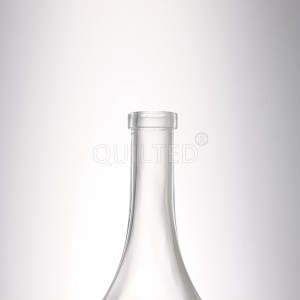 China 500 ml unique shape liquor glass whsiky bottle Manufacturer and Company | QLT