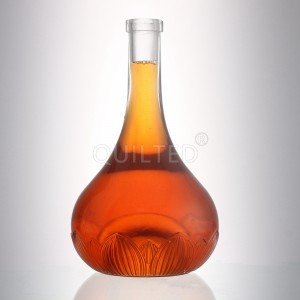 China 500 ml unique shape liquor glass whsiky bottle Manufacturer and Company | QLT