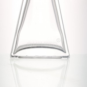 China 250 ml Pentagram shape clear liquor glass vodka bottle Manufacturer and Company | QLT