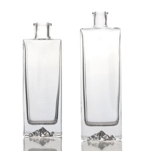 China 250ml ice berg shape liquor glass bottles Manufacturer and Company | QLT