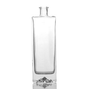 China 250ml ice berg shape liquor glass bottles Manufacturer and Company | QLT