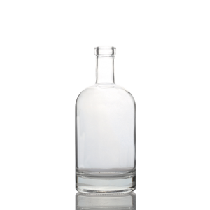 China 750 ml Clear Glass Aspect Liquor Bottles Manufacturer and Company | QLT