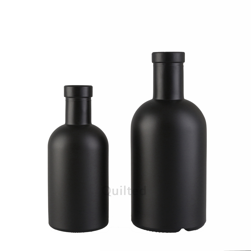 China Wholesale Empty Liquor Bottles Factories Quotes- Fancy shape 500 ml liquor glass bottle with stopper  – QLT