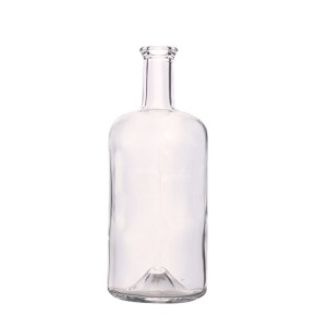 China 750ml Clear Glass Juniper Bottles Manufacturer and Company | QLT