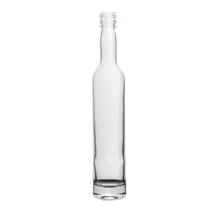 China 375ml Clear Liquor Glass Bottles with Screw Top Manufacturer and Company | QLT
