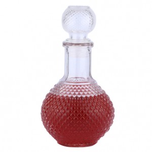 2017 High quality Pink Liquor Bottle –
 Round shape wine bottle – QLT