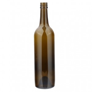 China Supplier Clear Liquor Bottles –
 750ml screw cap – QLT