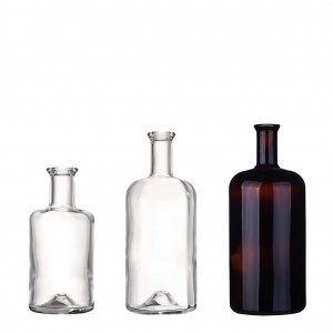 375ml 750ml  Juniper Glass Bottle