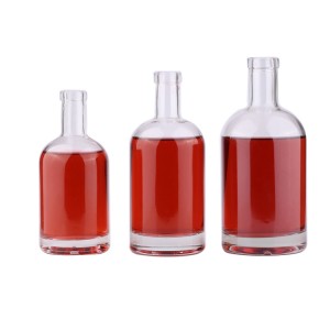 China 50ml 100ml 200ml 375ml 500ml 750ml 1000ml Clear Nocturne Liquor Glass Bottles Manufacturer and Company | QLT