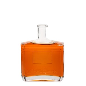Factory source Small Whiskey Bottles –
 Flat Square Wine Bottle – QLT