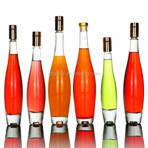 China China 375 ml falt liquor glass gin bottle with screw Manufacturer and Company | QLT