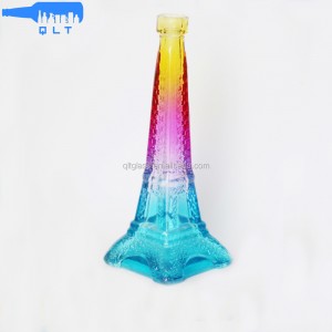 China Fashion shape liquor glass tequila bottle with cover Manufacturer and Company | QLT