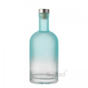 China Bulk good quality liquor glass vodka bottle with cork Manufacturer and Company | QLT