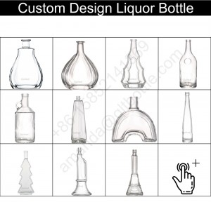 China 700 ml flat flint liquor glass vodka bottle with cover Manufacturer and Company | QLT