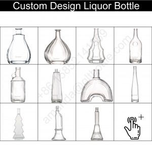 China 600 ml Magic lamp shape clear liquor glass whisky bottle Manufacturer and Company | QLT