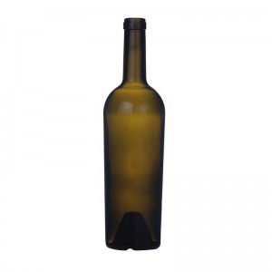 W-26 750ml 880g Cork Finish Bordeaux Bottle